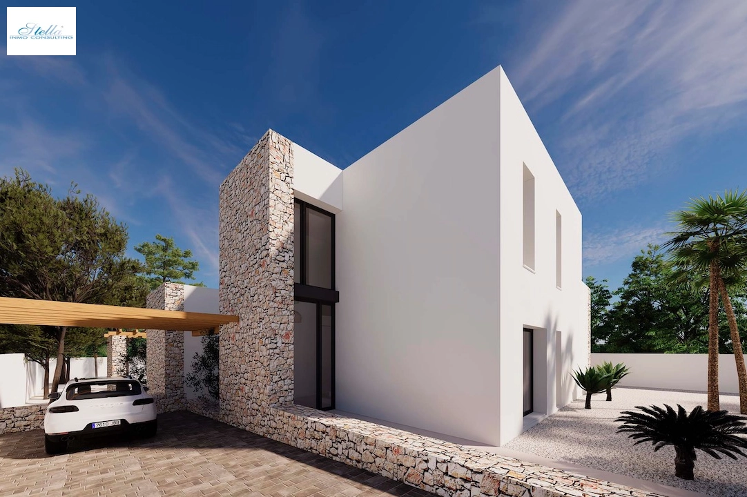 villa in Moraira(Pinar del Advocat) for sale, built area 268 m², air-condition, plot area 800 m², 4 bedroom, 3 bathroom, swimming-pool, ref.: CA-H-1709-AMB-3