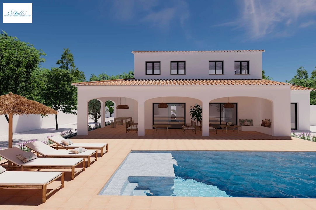 villa in Moraira(Pinar del Advocat) for sale, built area 248 m², air-condition, plot area 1050 m², 4 bedroom, 4 bathroom, swimming-pool, ref.: CA-H-1712-AMB-10