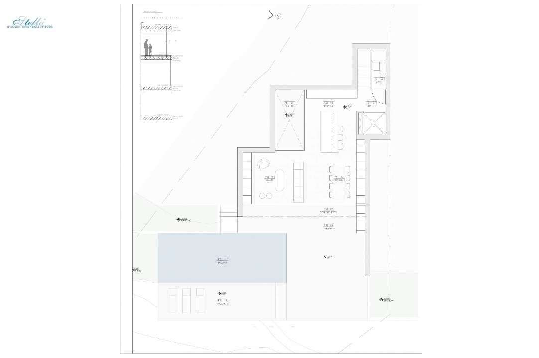 villa in Benissa for sale, built area 261 m², plot area 1058 m², 4 bedroom, 4 bathroom, swimming-pool, ref.: COB-3425-11