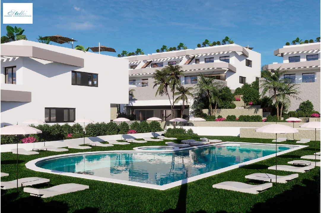 apartment in Finestrat for sale, built area 96 m², air-condition, 3 bedroom, 2 bathroom, swimming-pool, ref.: BS-83718279-9