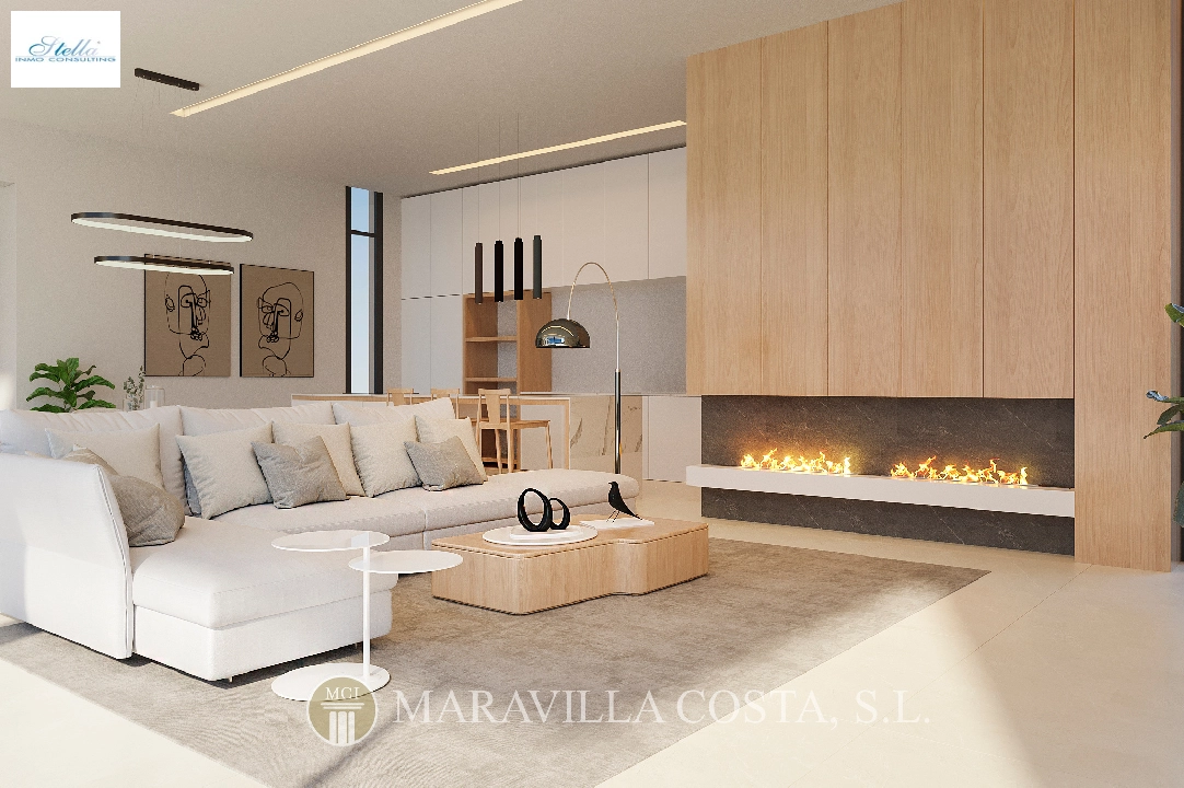 villa in Moraira for sale, built area 261 m², year built 2023, + underfloor heating, air-condition, plot area 939 m², 4 bedroom, 4 bathroom, swimming-pool, ref.: MV-2499-3
