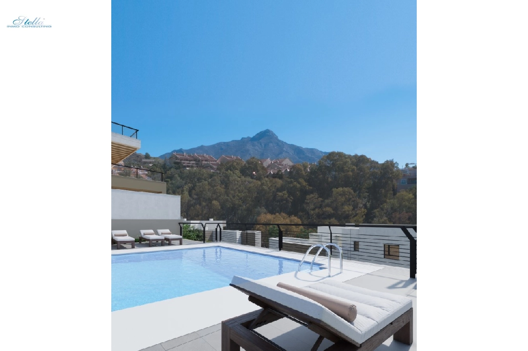 penthouse apartment in Marbella(Urbanizacion Nueva Andalucia J, 9. 29660 Marbella,) for sale, built area 123 m², plot area 274 m², 3 bedroom, 2 bathroom, swimming-pool, ref.: TW-MARBELLALAKE116-15