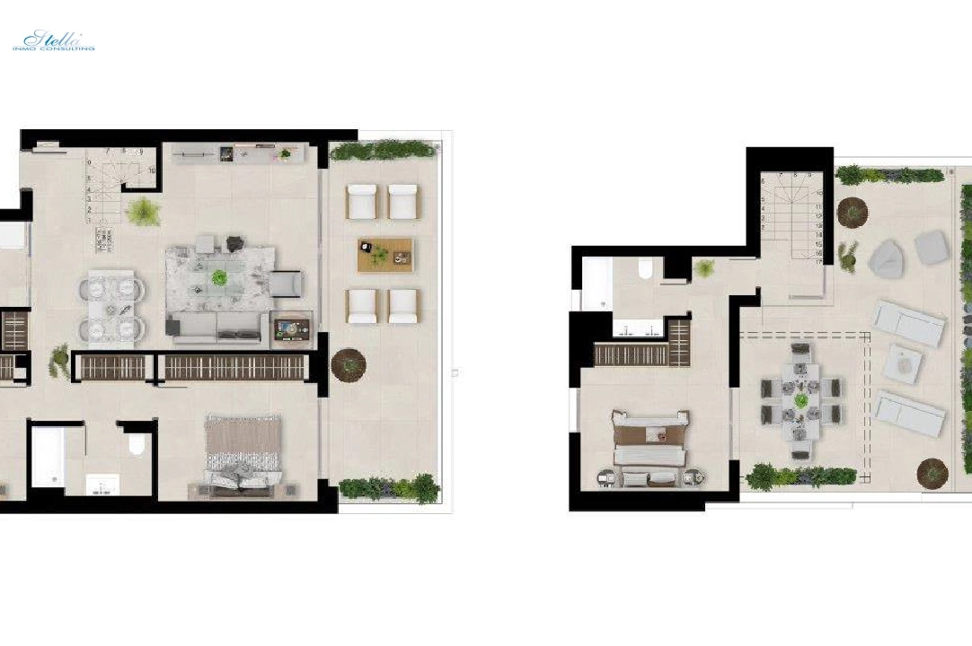 penthouse apartment in Marbella(Urbanizacion Nueva Andalucia J, 9. 29660 Marbella,) for sale, built area 123 m², plot area 274 m², 3 bedroom, 2 bathroom, swimming-pool, ref.: TW-MARBELLALAKE116-26