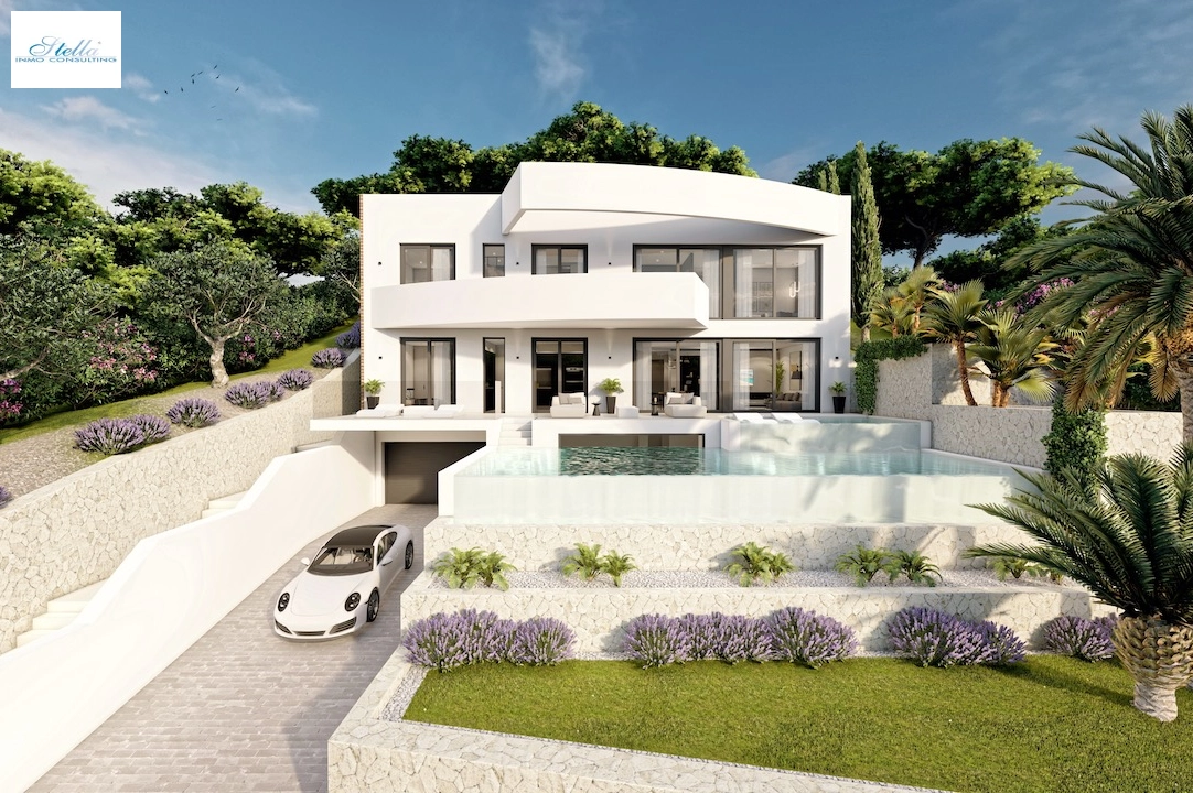 villa in Altea(Sierra de Altea) for sale, built area 500 m², air-condition, plot area 1270 m², 4 bedroom, 4 bathroom, swimming-pool, ref.: CA-H-1718-AMB-1