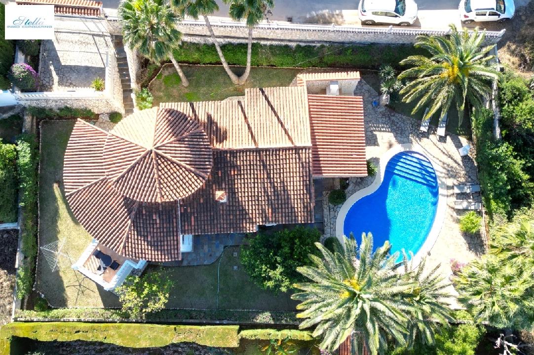 villa in Denia for sale, built area 149 m², year built 1983, + KLIMA, air-condition, plot area 780 m², 2 bedroom, 2 bathroom, swimming-pool, ref.: FK-0124-20