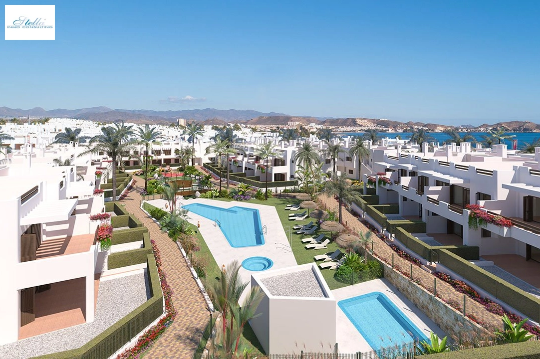 penthouse apartment in San Juan de los Terreros for sale, built area 187 m², condition first owner, air-condition, 3 bedroom, 2 bathroom, swimming-pool, ref.: HA-STN-145-A04-1