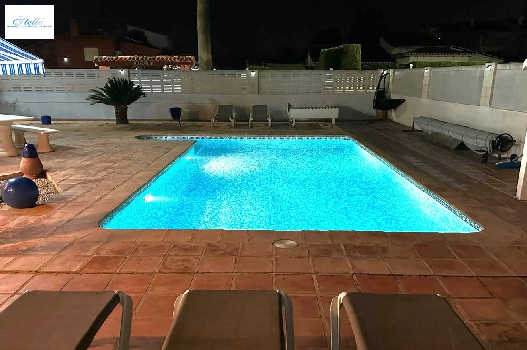 villa in Els Poblets for sale, built area 152 m², year built 1993, + central heating, air-condition, plot area 582 m², 4 bedroom, 3 bathroom, swimming-pool, ref.: FK-0324-18