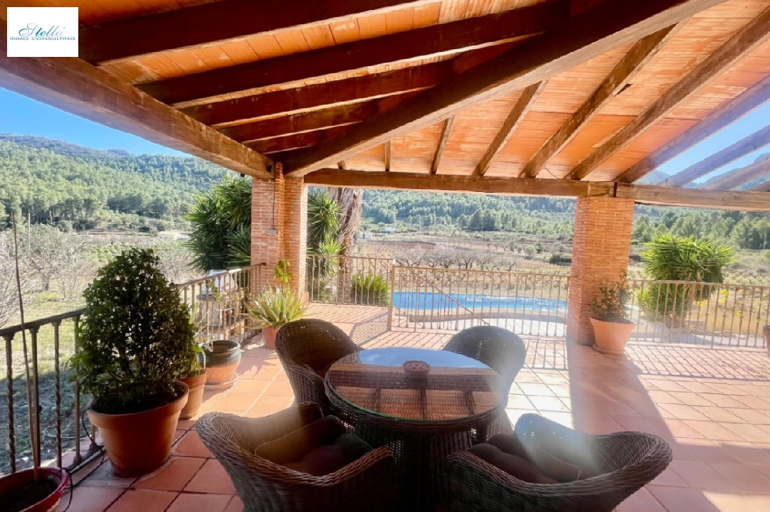 villa in Jalon for sale, built area 200 m², year built 2003, air-condition, plot area 10000 m², 2 bedroom, 2 bathroom, swimming-pool, ref.: PV-141-01967P-7