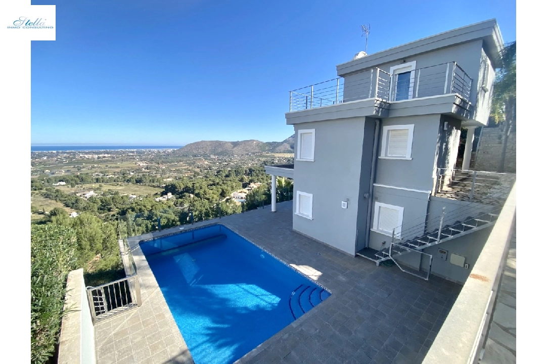 villa in Pedreguer for sale, built area 165 m², + central heating, air-condition, plot area 1250 m², 3 bedroom, 3 bathroom, swimming-pool, ref.: VI-CHA361-8
