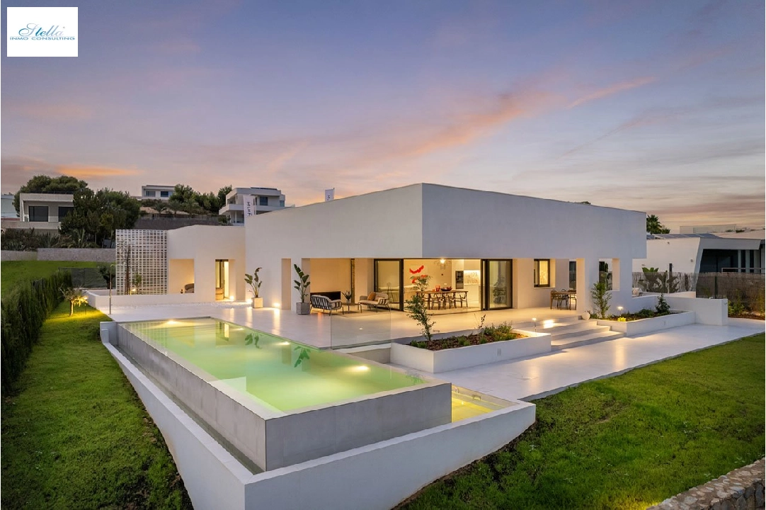 villa in Orihuela Costa for sale, built area 329 m², condition first owner, + fussboden, air-condition, plot area 1094 m², 3 bedroom, 3 bathroom, swimming-pool, ref.: HA-OCN-148-E01-13