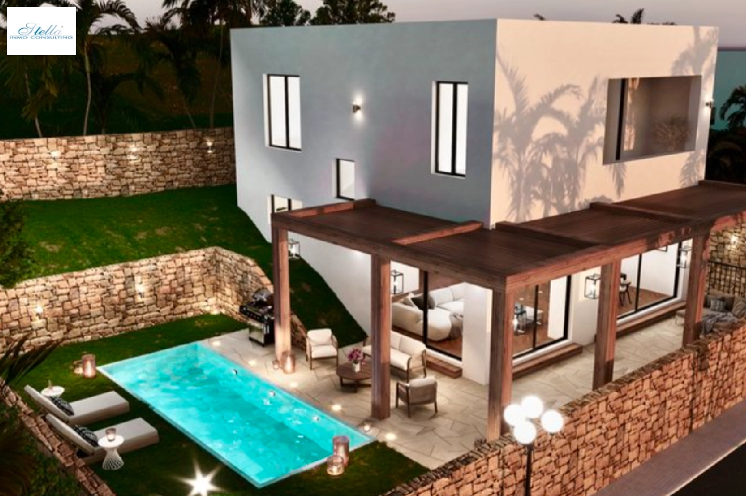 villa in Alcalali(La Solana Gardens) for sale, built area 239 m², air-condition, plot area 300 m², 3 bedroom, 2 bathroom, ref.: BP-4357ALC-9