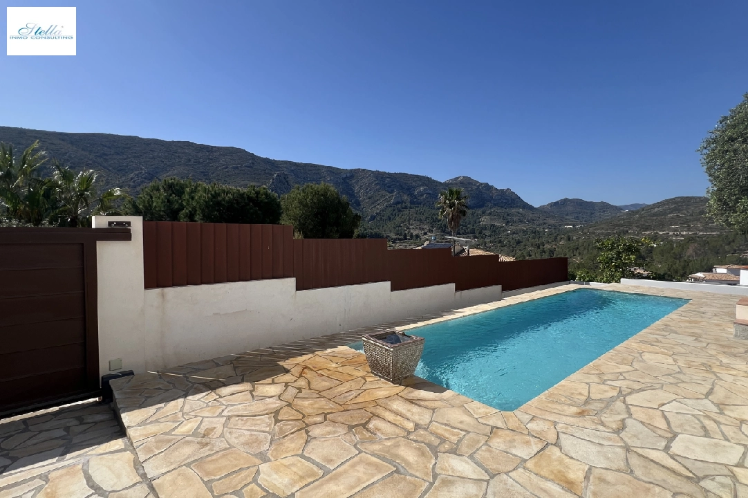 villa in Pedreguer for sale, built area 137 m², year built 2015, condition neat, + stove, air-condition, plot area 403 m², 2 bedroom, 2 bathroom, swimming-pool, ref.: RG-0124-3