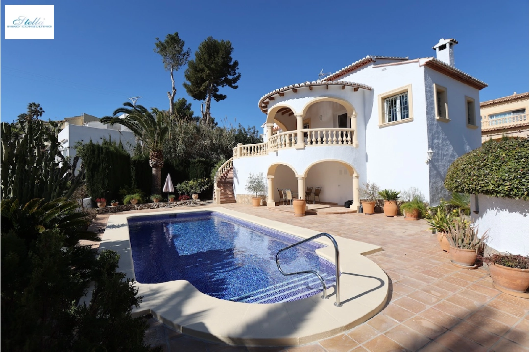 villa in Benissa(La Fustera) for sale, built area 238 m², plot area 800 m², 2 bedroom, 1 bathroom, swimming-pool, ref.: CA-H-1744-AMB-3