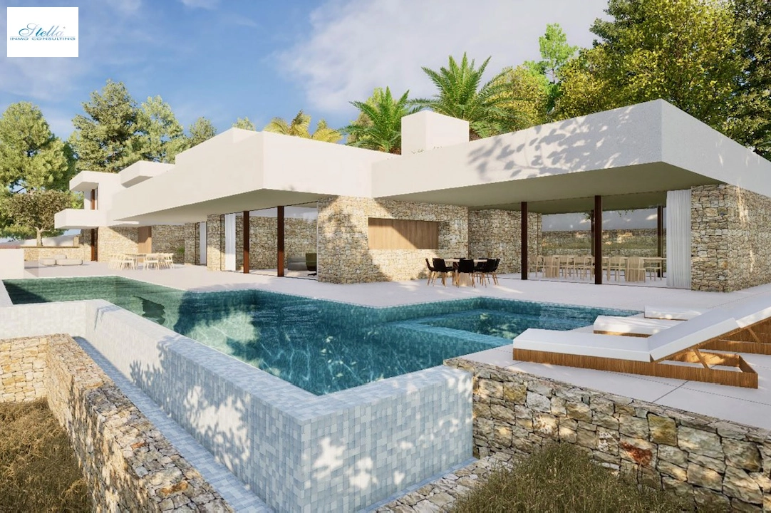 villa in Moraira(Fanadix) for sale, built area 2264 m², plot area 2896 m², 4 bedroom, 4 bathroom, swimming-pool, ref.: CA-H-1746-AMBI-1