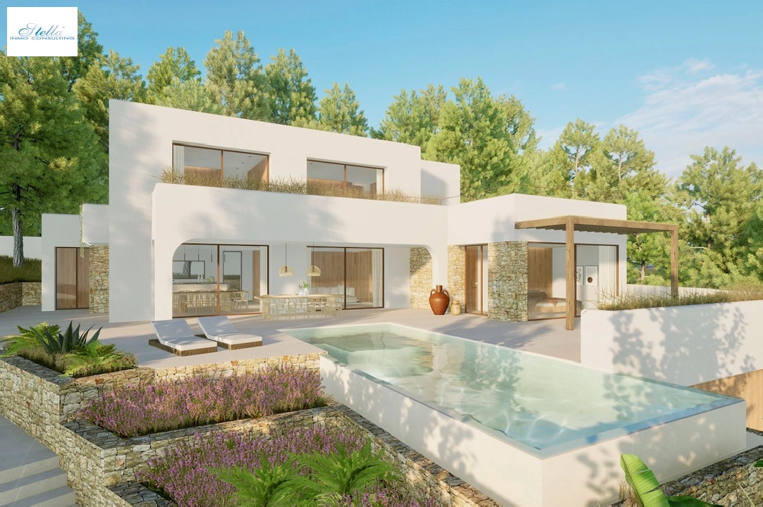 villa in Moraira(Pla de Mar) for sale, built area 1070 m², plot area 903 m², 4 bedroom, 4 bathroom, swimming-pool, ref.: CA-H-1751-AMBI-1