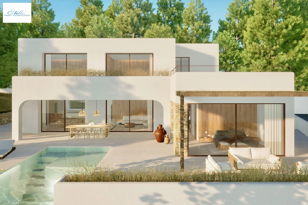 villa in Moraira(Pla de Mar) for sale, built area 1070 m², plot area 903 m², 4 bedroom, 4 bathroom, swimming-pool, ref.: CA-H-1751-AMBI-11