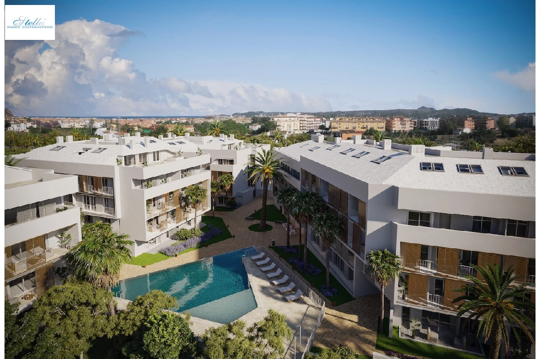 apartment in Javea(Puerto) for sale, built area 65 m², air-condition, 2 bedroom, 2 bathroom, swimming-pool, ref.: CA-A-1750-AMBI-1