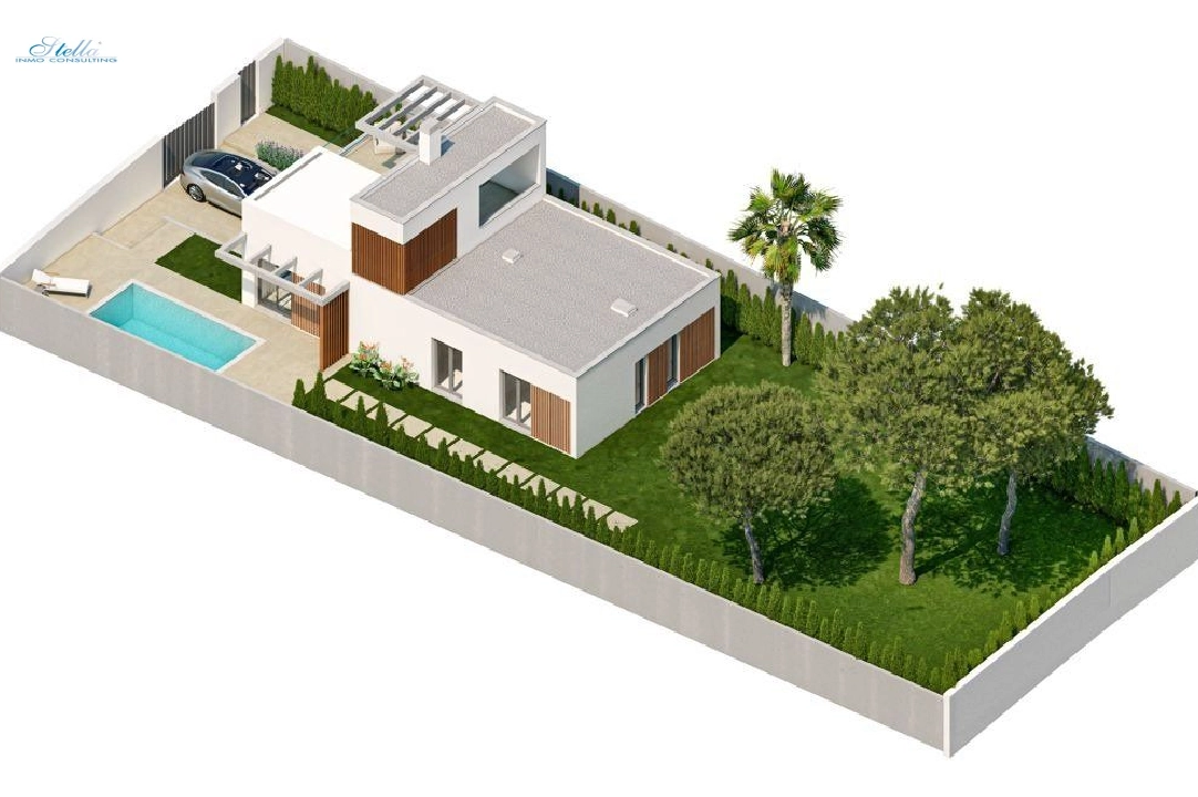 villa in Finestrat(Finestrat) for sale, built area 151 m², air-condition, plot area 409 m², 3 bedroom, 2 bathroom, swimming-pool, ref.: AM-1107DA-3700-8