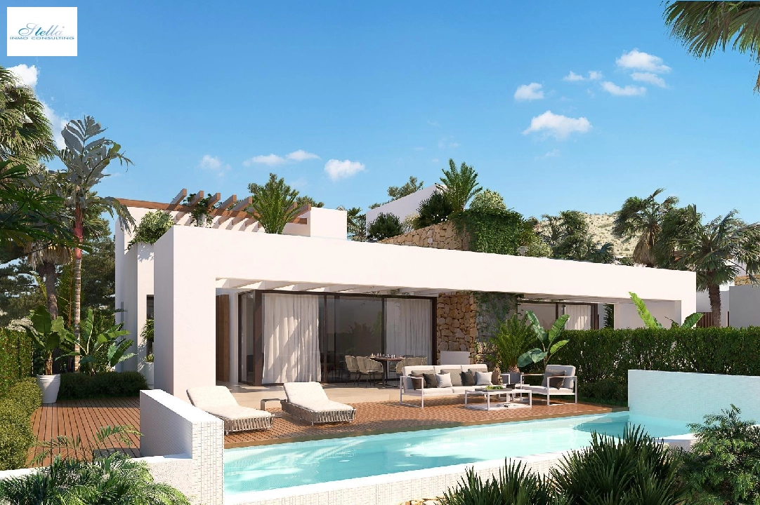 terraced house in Monforte del Cid(GOLF) for sale, built area 218 m², 2 bedroom, 3 bathroom, swimming-pool, ref.: AM-1133DA-3700-2