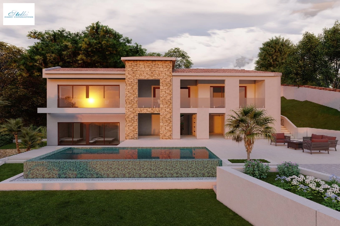villa in Altea(La Sierra) for sale, built area 416 m², air-condition, plot area 1100 m², 4 bedroom, 4 bathroom, swimming-pool, ref.: AM-1229DA-3700-7