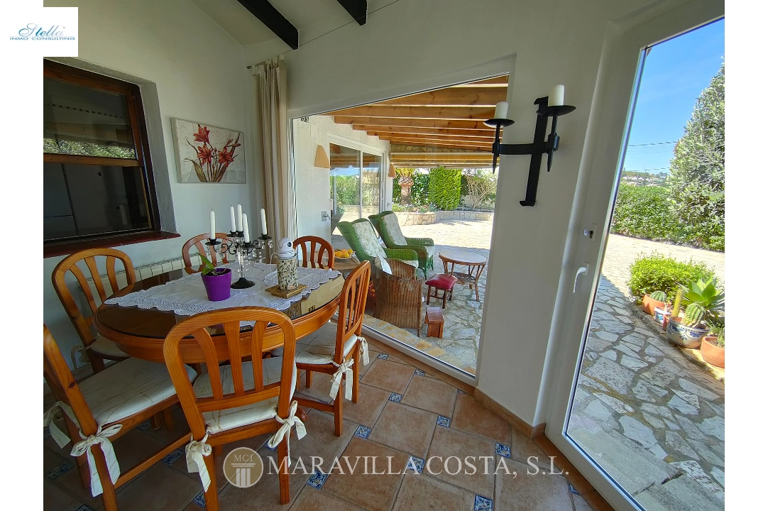 villa in Javea(Costa Nova) for sale, built area 330 m², air-condition, plot area 1610 m², 5 bedroom, 3 bathroom, swimming-pool, ref.: MV-M-2500-22