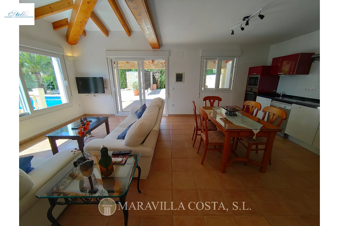villa in Javea(Costa Nova) for sale, built area 330 m², air-condition, plot area 1610 m², 5 bedroom, 3 bathroom, swimming-pool, ref.: MV-M-2500-31