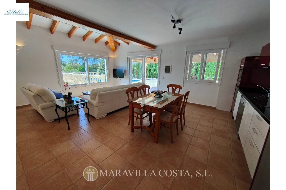 villa in Javea(Costa Nova) for sale, built area 330 m², air-condition, plot area 1610 m², 5 bedroom, 3 bathroom, swimming-pool, ref.: MV-M-2500-32