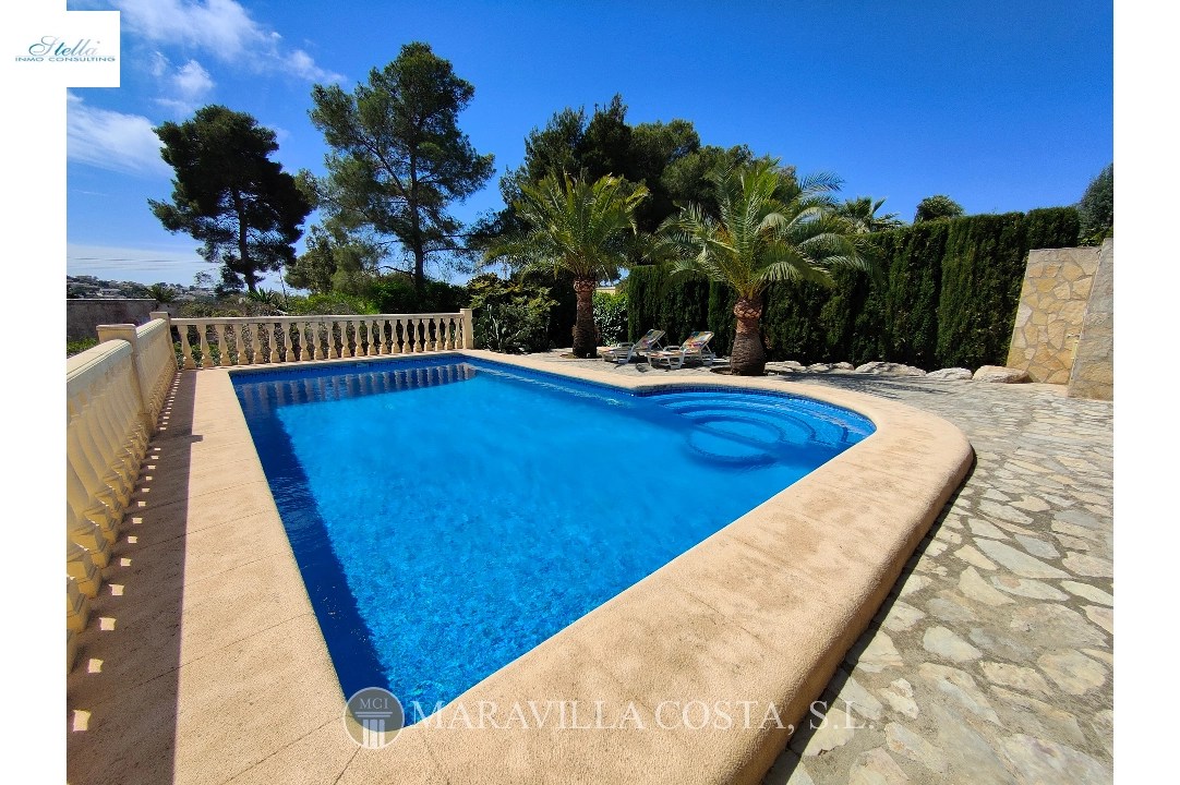 villa in Javea(Costa Nova) for sale, built area 330 m², air-condition, plot area 1610 m², 5 bedroom, 3 bathroom, swimming-pool, ref.: MV-M-2500-50