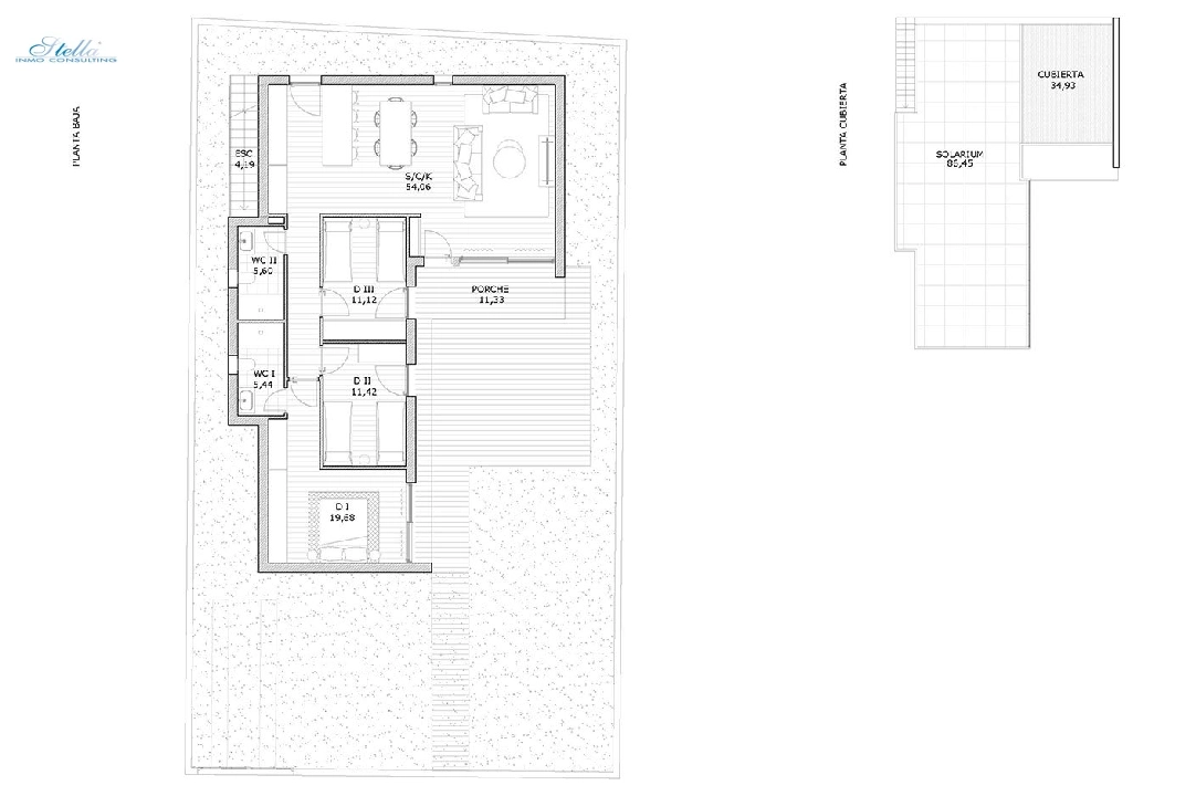 villa in San Miguel de Salinas for sale, built area 205 m², condition first owner, plot area 316 m², 3 bedroom, 2 bathroom, ref.: HA-SMN-224-E01-9