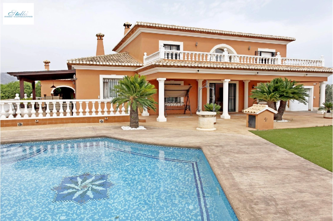 villa in Denia for sale, built area 442 m², condition neat, + central heating, plot area 4441 m², 3 bedroom, 4 bathroom, swimming-pool, ref.: MNC-0124-45