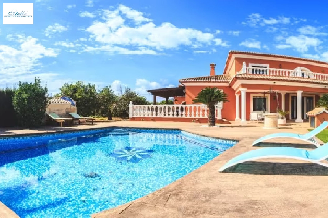 villa in Denia for sale, built area 442 m², condition neat, + central heating, plot area 4441 m², 3 bedroom, 4 bathroom, swimming-pool, ref.: MNC-0124-6