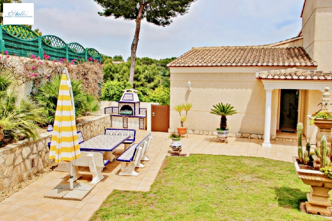 villa in Benissa(La Fustera) for sale, built area 220 m², air-condition, plot area 994 m², 4 bedroom, 3 bathroom, swimming-pool, ref.: CA-H-1756-AMB-14