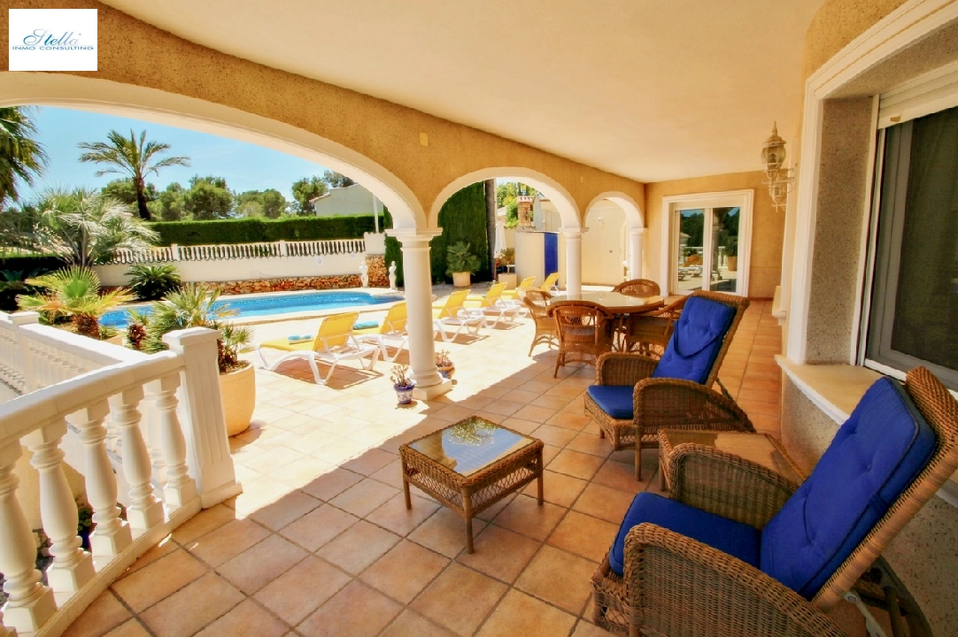 villa in Benissa(La Fustera) for sale, built area 220 m², air-condition, plot area 994 m², 4 bedroom, 3 bathroom, swimming-pool, ref.: CA-H-1756-AMB-4