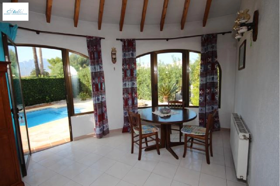 summer house in Els Poblets(Els Poblets) for holiday rental, built area 125 m², year built 1985, condition neat, + central heating, air-condition, plot area 400 m², 3 bedroom, 3 bathroom, swimming-pool, ref.: V-0815-5