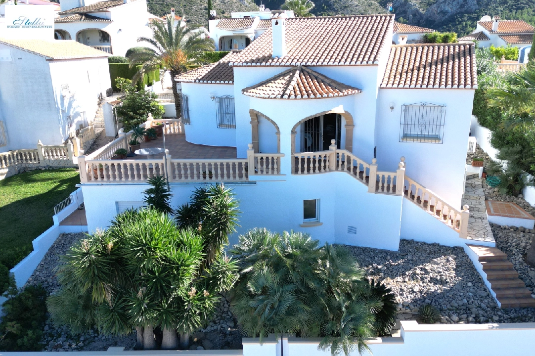 villa in Pedreguer(Monte Solana) for sale, built area 156 m², year built 1999, condition neat, + underfloor heating, air-condition, plot area 416 m², 5 bedroom, 3 bathroom, swimming-pool, ref.: 2-1014-1