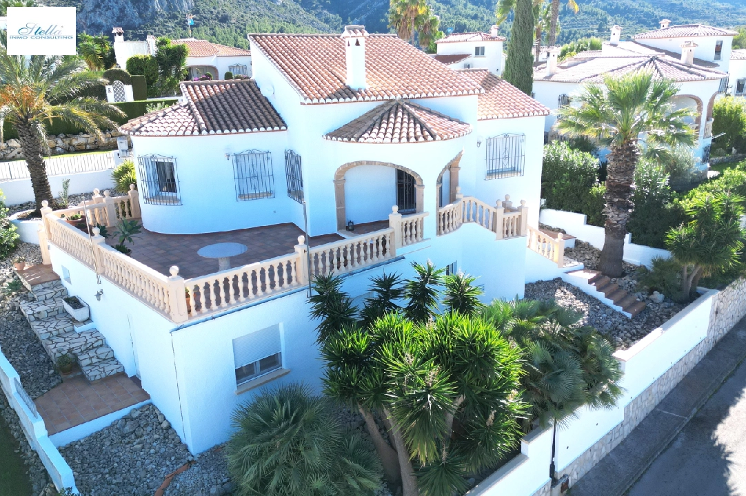 villa in Pedreguer(Monte Solana) for sale, built area 156 m², year built 1999, condition neat, + underfloor heating, air-condition, plot area 416 m², 5 bedroom, 3 bathroom, swimming-pool, ref.: 2-1014-10