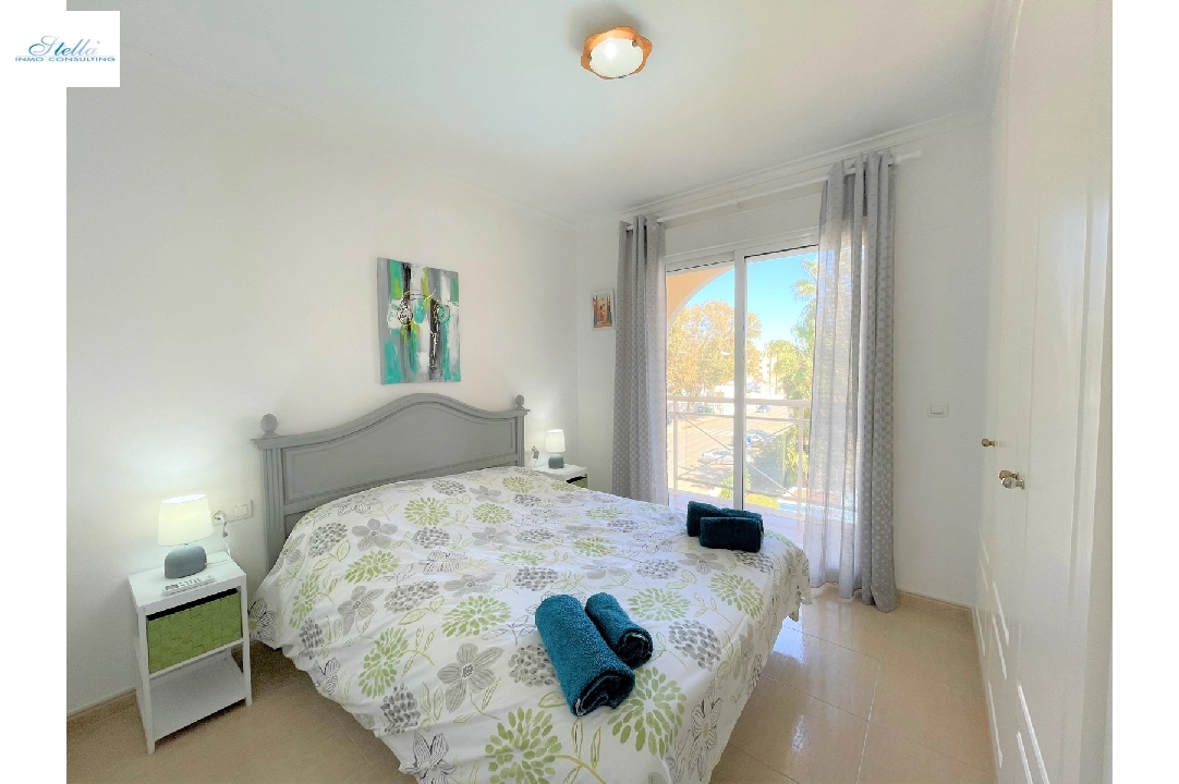 apartment in Denia(Las Marinas) for holiday rental, built area 90 m², year built 2003, condition neat, + central heating, air-condition, 1 bedroom, 1 bathroom, swimming-pool, ref.: T-0318-7
