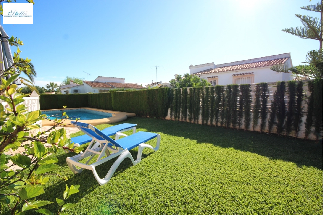 summer house in Els Poblets for holiday rental, built area 75 m², year built 2000, condition neat, + central heating, air-condition, plot area 400 m², 2 bedroom, 2 bathroom, swimming-pool, ref.: V-0316-4
